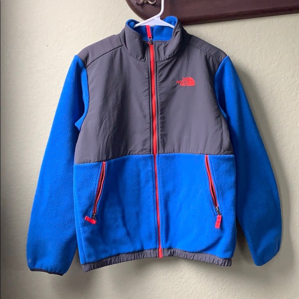 Youth North Face Fleece Zip Up Jacket